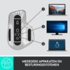Logitech MX Master 3 muis Rechtshandig RF-draadloos + Bluetooth Laser 4000 DPI - Afbeelding 18