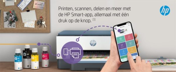HP Smart Tank 7006 All-in-One, Printen, scannen, kopiëren, draadloos, Scans naar pdf - Afbeelding 15
