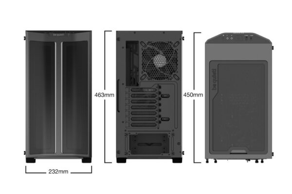 be quiet! Pure Base 500DX Desktop Zwart - Afbeelding 3