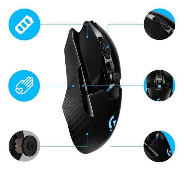 Logitech G G903 Lightspeed muis Ambidextrous RF Draadloos Optisch 25600 DPI - Afbeelding 7