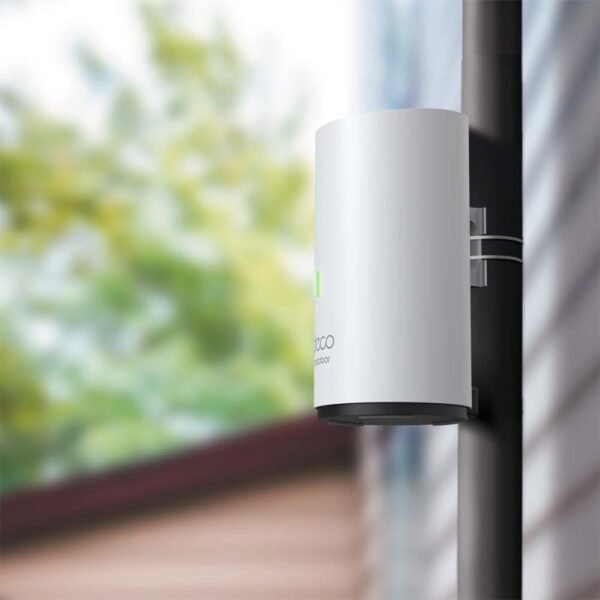 TP-Link DECOX50OUTDOOR1P mesh-wifi-systeem Dual-band (2.4 GHz / 5 GHz) Wi-Fi 6 (802.11ax) Wit 1 Intern - Afbeelding 3