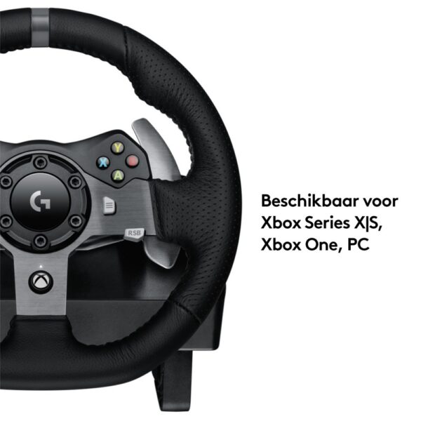 Logitech G G920 Driving Force Zwart USB 2.0 Stuurwiel + pedalen Analoog/digitaal PC, Xbox One, Xbox Series S, Xbox Series X - Afbeelding 8