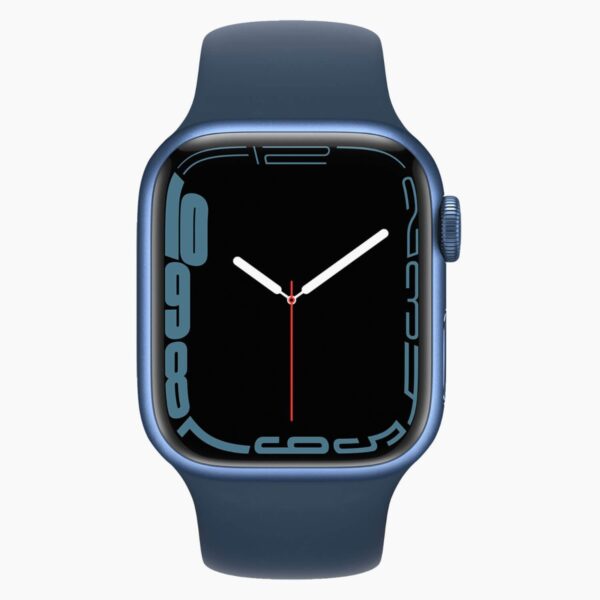 Apple Watch Series 7 45mm Aluminum Blue Wifi Blue Sport Band - B-grade