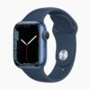 Apple Watch Series 7 45mm Aluminum Blue Wifi Blue Sport Band - A-grade - Afbeelding 2
