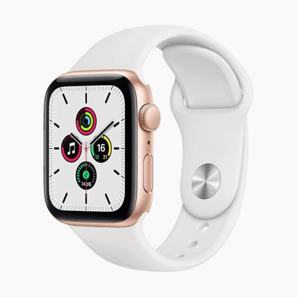 Apple Watch SE (2020) 40mm Aluminum Gold Wifi Gold Sport Band - C-grade - Afbeelding 5