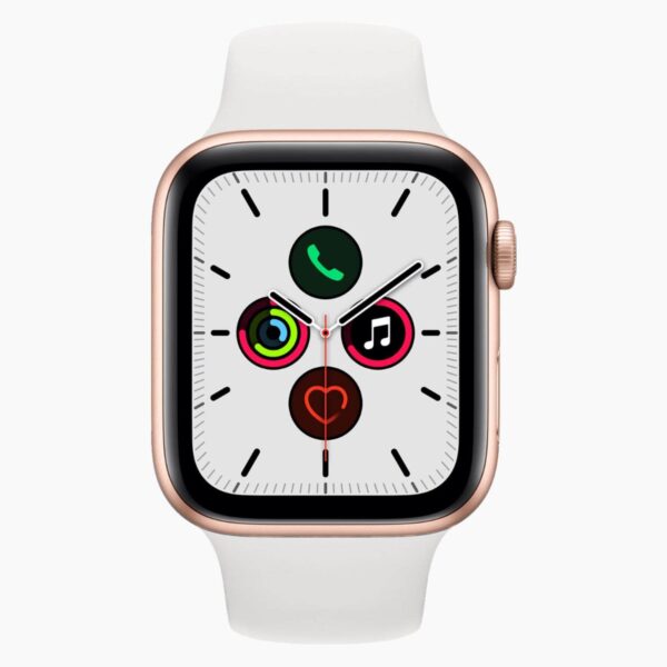 Apple Watch SE (2020) 40mm Aluminum Gold Wifi Gold Sport Band - C-grade - Afbeelding 4
