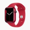 Apple Watch Series 7 41mm Aluminum Red Wifi + 4G Red Sport Band - A-grade - Afbeelding 2