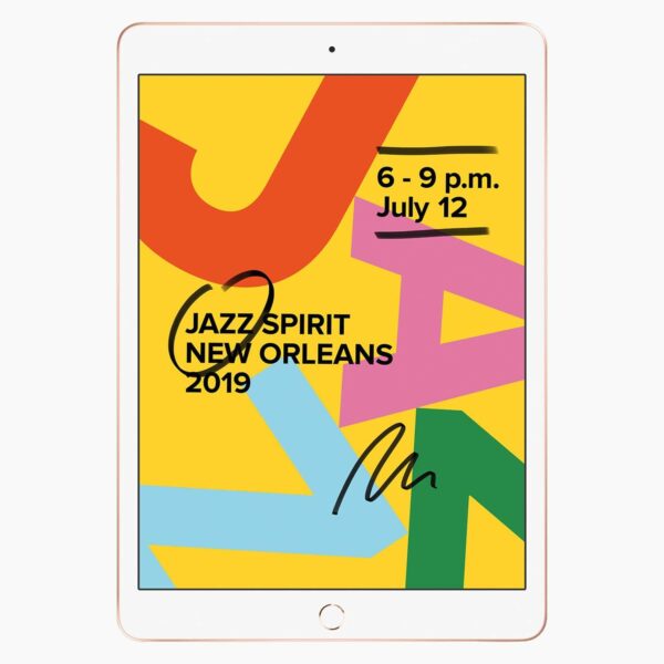 iPad 2019 128GB Gold Wifi Only - C-grade - Afbeelding 3