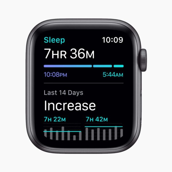 Apple Watch SE (2020) 40mm Aluminum Black Wifi Black Sport Band - A-grade - Afbeelding 5