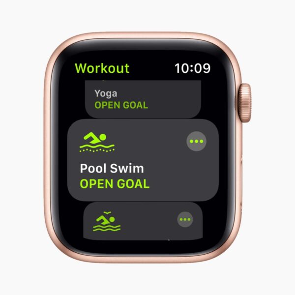 Apple Watch SE (2020) 40mm Aluminum Gold Wifi Gold Sport Band - C-grade - Afbeelding 3