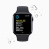 Apple Watch SE (2022) 44mm Aluminum Black Wifi Black Sport Band - A-grade - Afbeelding 3