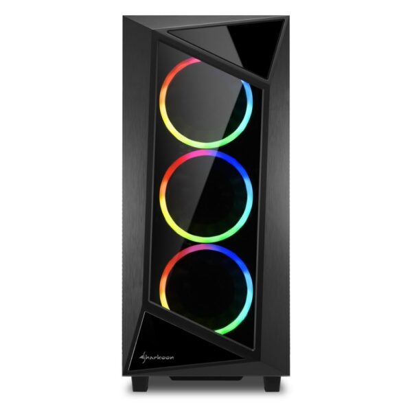 Sharkoon REV200 Midi Tower Zwart - Afbeelding 3