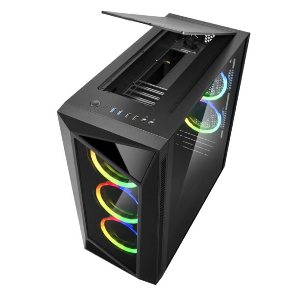 Sharkoon REV200 Midi Tower Zwart - Afbeelding 5