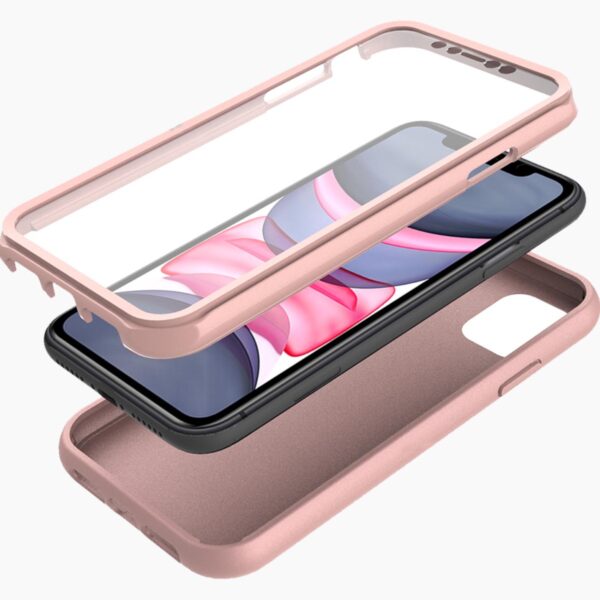 360° Case Pink iPhone 11 Pro - Afbeelding 2