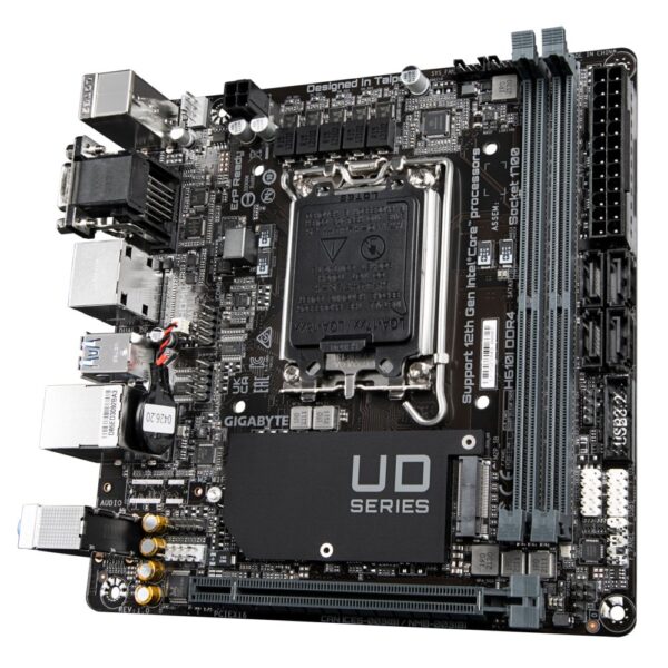 Gigabyte H610I DDR4 moederbord Intel H610 Express LGA 1700 mini ITX - Afbeelding 4