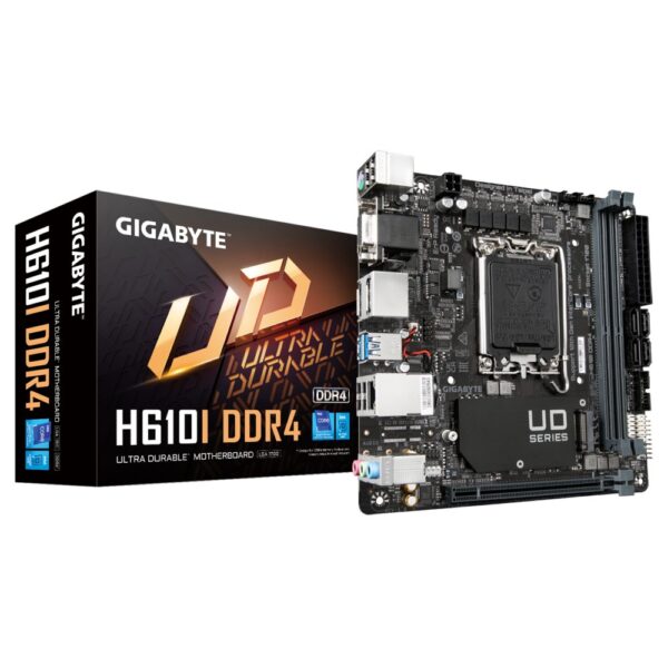 Gigabyte H610I DDR4 moederbord Intel H610 Express LGA 1700 mini ITX - Afbeelding 6