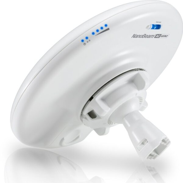 Ubiquiti Networks NanoBeam 5AC Gen 2 Netwerkbrug 450 Mbit/s Wit - Afbeelding 3