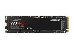 Samsung 990 PRO 4TB NVMe SSD M.2 - 7450MB/s