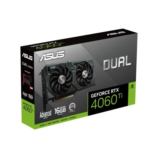 ASUS Dual -RTX4060TI-A16G NVIDIA GeForce RTX 4060 Ti 16 GB GDDR6 - Afbeelding 4