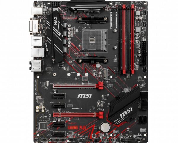 MSI B450 GAMING PLUS MAX | Socket AM4 | AMD B450 | 4xDDR4 | ATX | Moederbord - Afbeelding 3