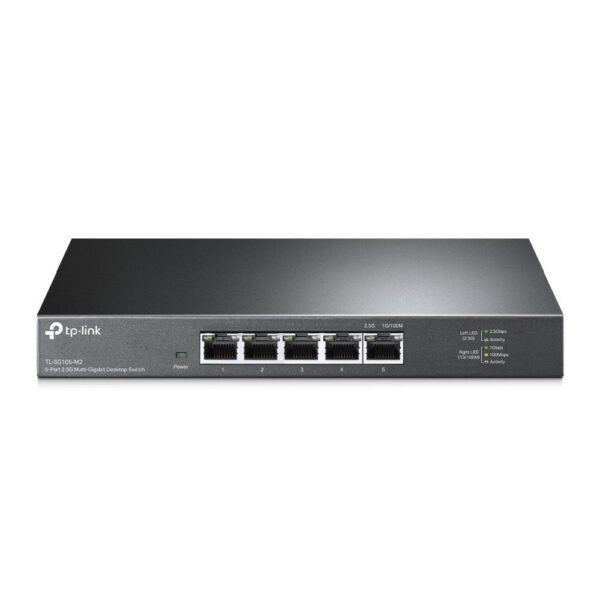 TP-LINK TL-SG105-M2 netwerk-switch Unmanaged Gigabit Ethernet (10/100/1000) Zwart - Afbeelding 3