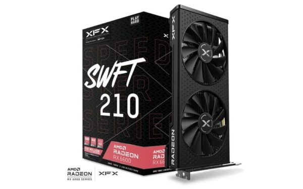 XFX RX-66XL8LFDQ videokaart AMD Radeon RX 6600 8 GB GDDR6 - Afbeelding 6