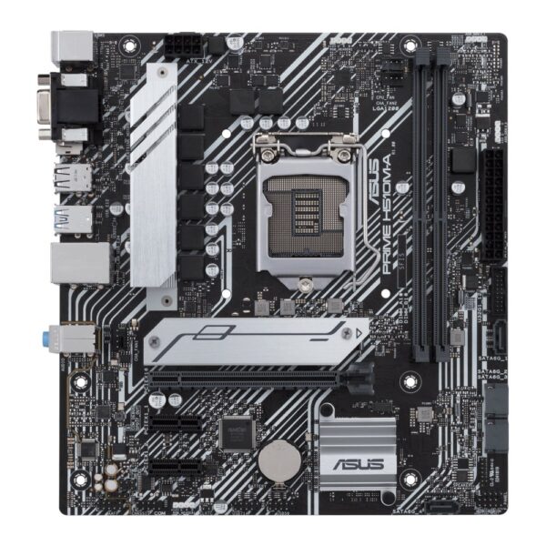 ASUS PRIME H510M-A ARGB | Socket LGA 1200 | Intel H510 | 2xDDR4 | Micro-ATX | Moederbord - Afbeelding 3