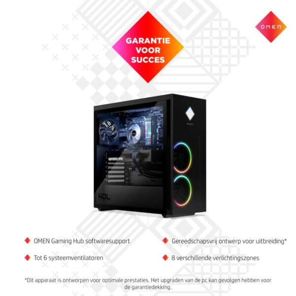 HP Omen Ryzen9 5900 32GB 3.733MHZ 1TB RTX3070 8GB W11 - Afbeelding 14