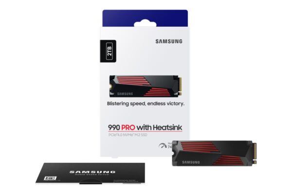 Samsung 990 PRO 2TB NVMe SSD M.2 7450MB/s Heatsink PS5 - Afbeelding 6