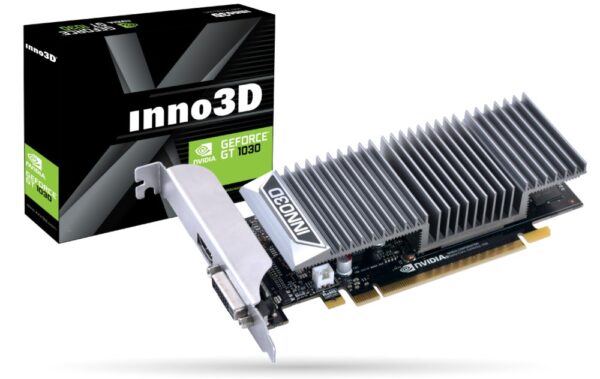 Inno3D N1030-1SDV-E5BL videokaart NVIDIA GeForce GT 1030 2 GB GDDR5 - Afbeelding 3