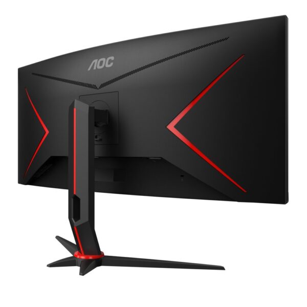 AOC G2 CU34G2X/BK computer monitor 86,4 cm (34") 3440 x 1440 Pixels Quad HD LED Zwart, Rood - Afbeelding 9