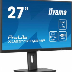 iiyama ProLite XUB2797QSN (27") QHD USB C DOCK   REFURBISHED A-GRADE