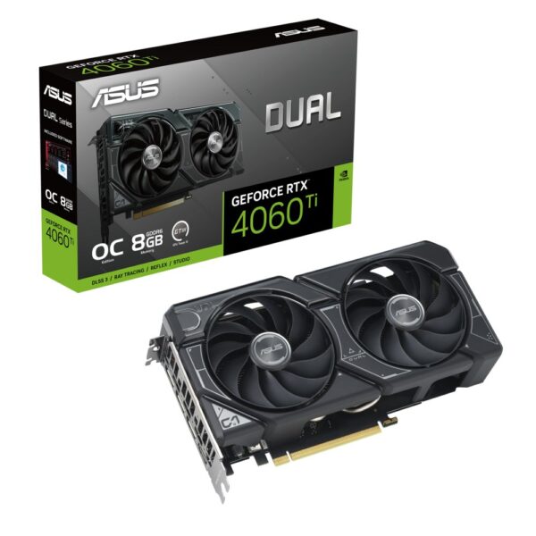 ASUS Dual -RTX4060TI-O8G NVIDIA GeForce RTX 4060 Ti 8 GB GDDR6 - Afbeelding 13