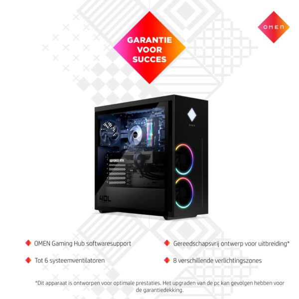 HP Omen i7-12700K Z690 32GB 3.733Mhz 2X1TB RTX3080 10GB W11 - Afbeelding 15