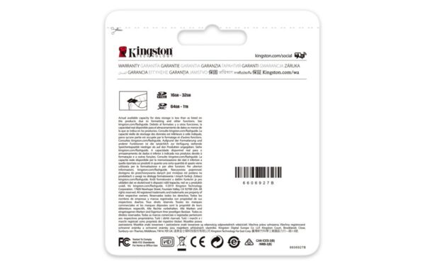 Kingston Technology Canvas Select Plus 256 GB SDXC UHS-I Klasse 10 - Afbeelding 5