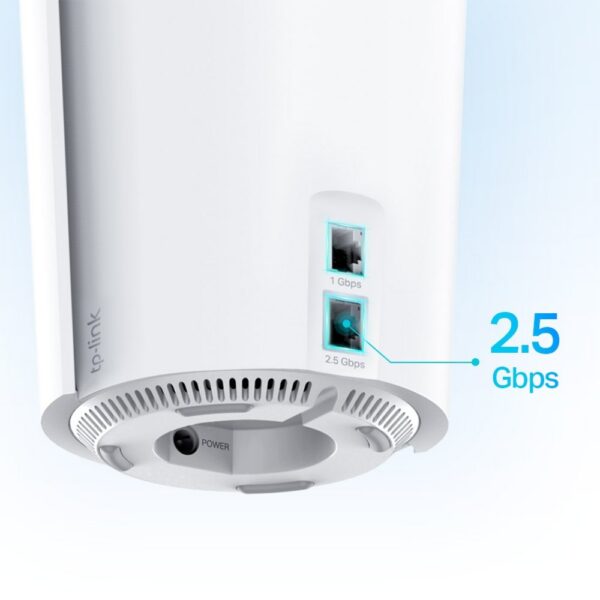 TP-LINK Deco X90 (2-pack) Tri-band (2.4 GHz / 5 GHz / 5 GHz) Wi-Fi 6 (802.11ax) Wit Intern - Afbeelding 5
