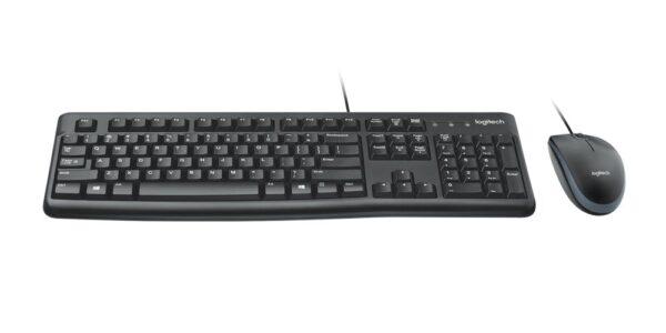 Logitech Desktop MK120 Combo USB AZERTY Frans Zwart - Afbeelding 3