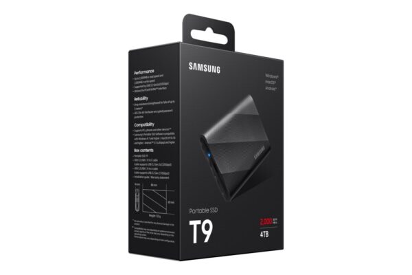 Samsung T9 4TB Portable SSD - 2.000MB/s Zwart - Afbeelding 11