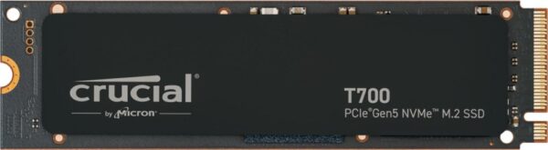 Crucial T700 2TB M.2 NVMe SSD - 12.400 MB/s