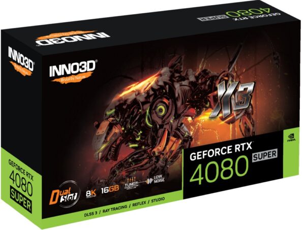 Inno3D GEFORCE RTX 4080 SUPER X3 NVIDIA 16 GB GDDR6X - Afbeelding 4