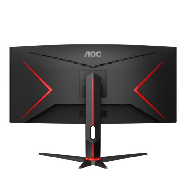 AOC G2 CU34G2X/BK computer monitor 86,4 cm (34") 3440 x 1440 Pixels Quad HD LED Zwart, Rood - Afbeelding 8