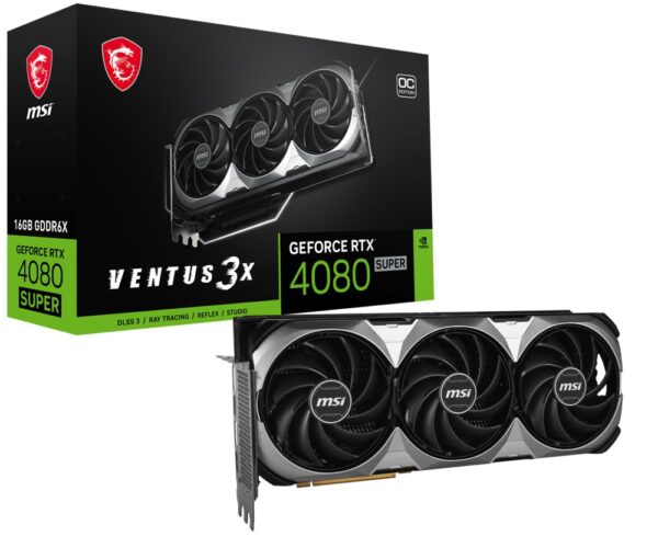 MSI VENTUS GeForce RTX 4080 SUPER 16G 3X OC NVIDIA 16 GB GDDR6X - Afbeelding 4