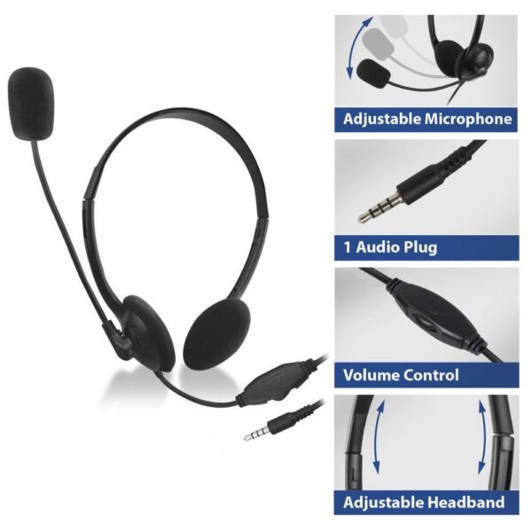 ACT Headset met mircofoon - Afbeelding 3