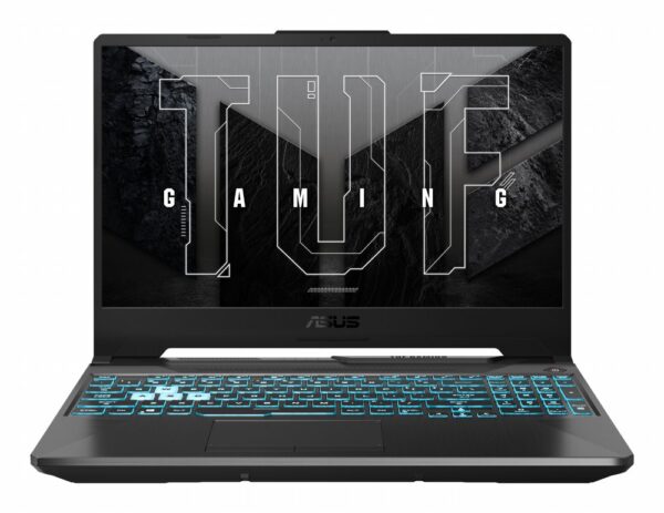 ASUS TUF Gaming A15 FA506NCR-HN011W AMD Ryzen™ 7 7435HS Laptop 39,6 cm (15.6") Full HD 16 GB DDR5-SDRAM 512 GB SSD NVIDIA GeForce RTX 3050 Wi-Fi 6 (802.11ax) Windows 11 Home Zwart, Grafiet