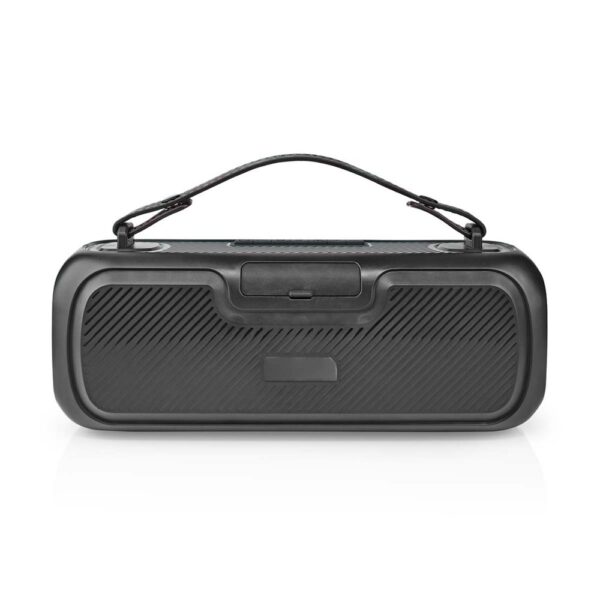 Nedis SPBB316BK draagbare luidspreker Draadloze stereoluidspreker Zwart 15 W - Afbeelding 4
