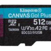 Kingston Technology Canvas Go! Plus 512 GB MicroSD UHS-I Klasse 10