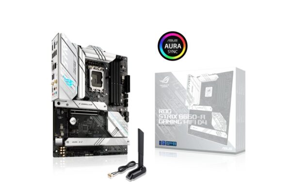 ASUS ROG STRIX B660-A GAMING WIFI D4 | Socket LGA 1700 | Intel B660 | 4xDDR4 | ATX | Moederbord - Afbeelding 3