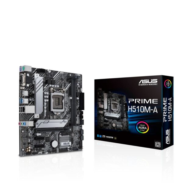 ASUS PRIME H510M-A ARGB | Socket LGA 1200 | Intel H510 | 2xDDR4 | Micro-ATX | Moederbord - Afbeelding 8