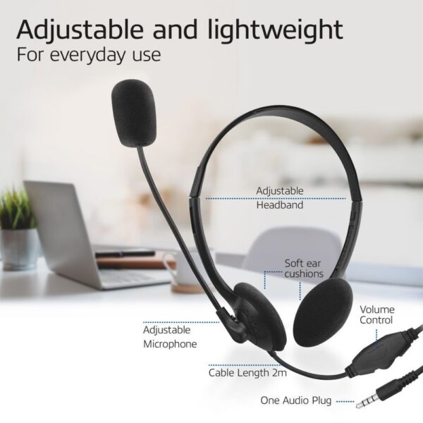 ACT Headset met mircofoon - Afbeelding 4