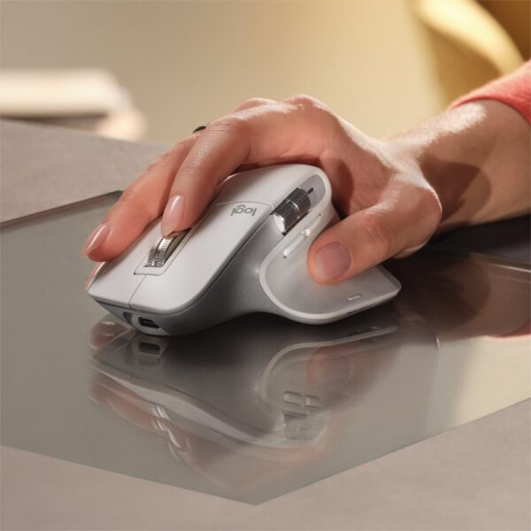 Logitech MX Master 3S muis Rechtshandig RF-draadloos + Bluetooth Laser 8000 DPI - Afbeelding 3